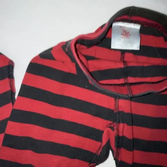 The Incredibles Kids' Pajama Set Red and Black Striped - Picture 6 of 9